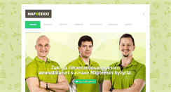 Desktop Screenshot of napteekki.fi