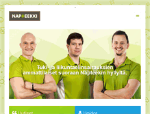 Tablet Screenshot of napteekki.fi